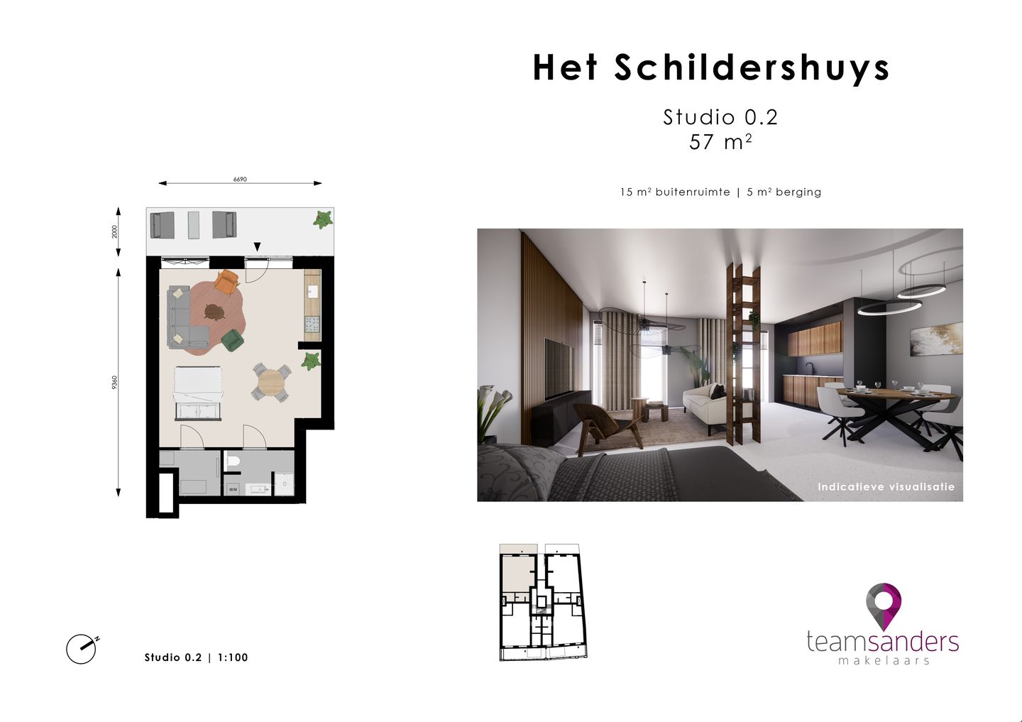 Foto 4 van Studio (Bouwnr. 0.2)