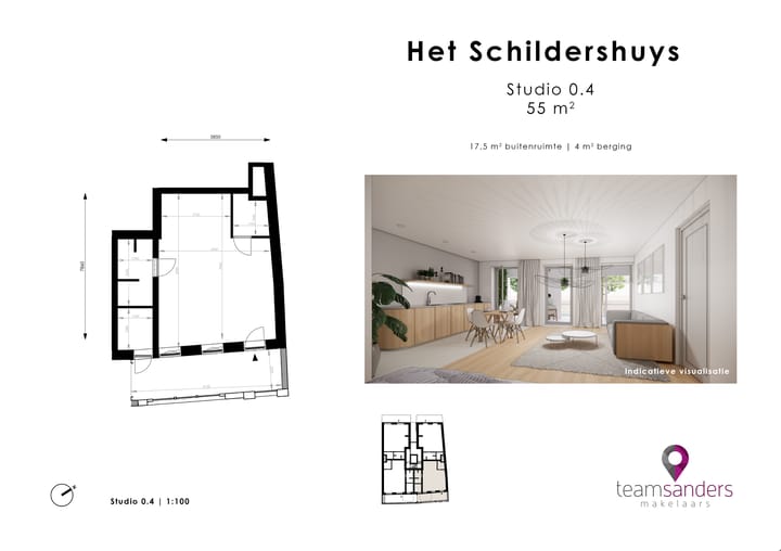 Foto 3 van Studio (Bouwnr. 0.4)