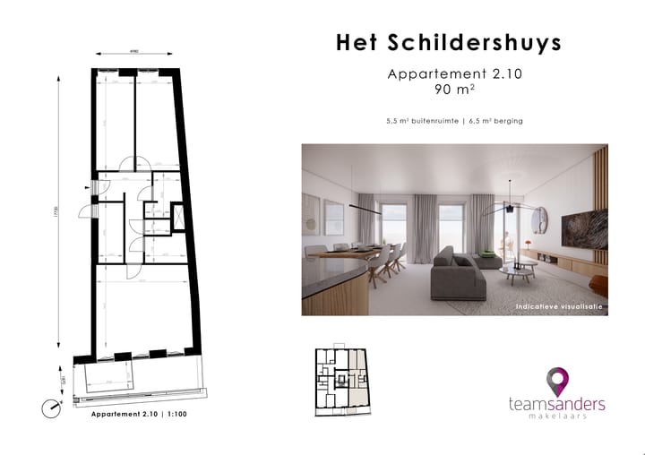 Foto 3 van Appartementen (Bouwnr. 2.10)