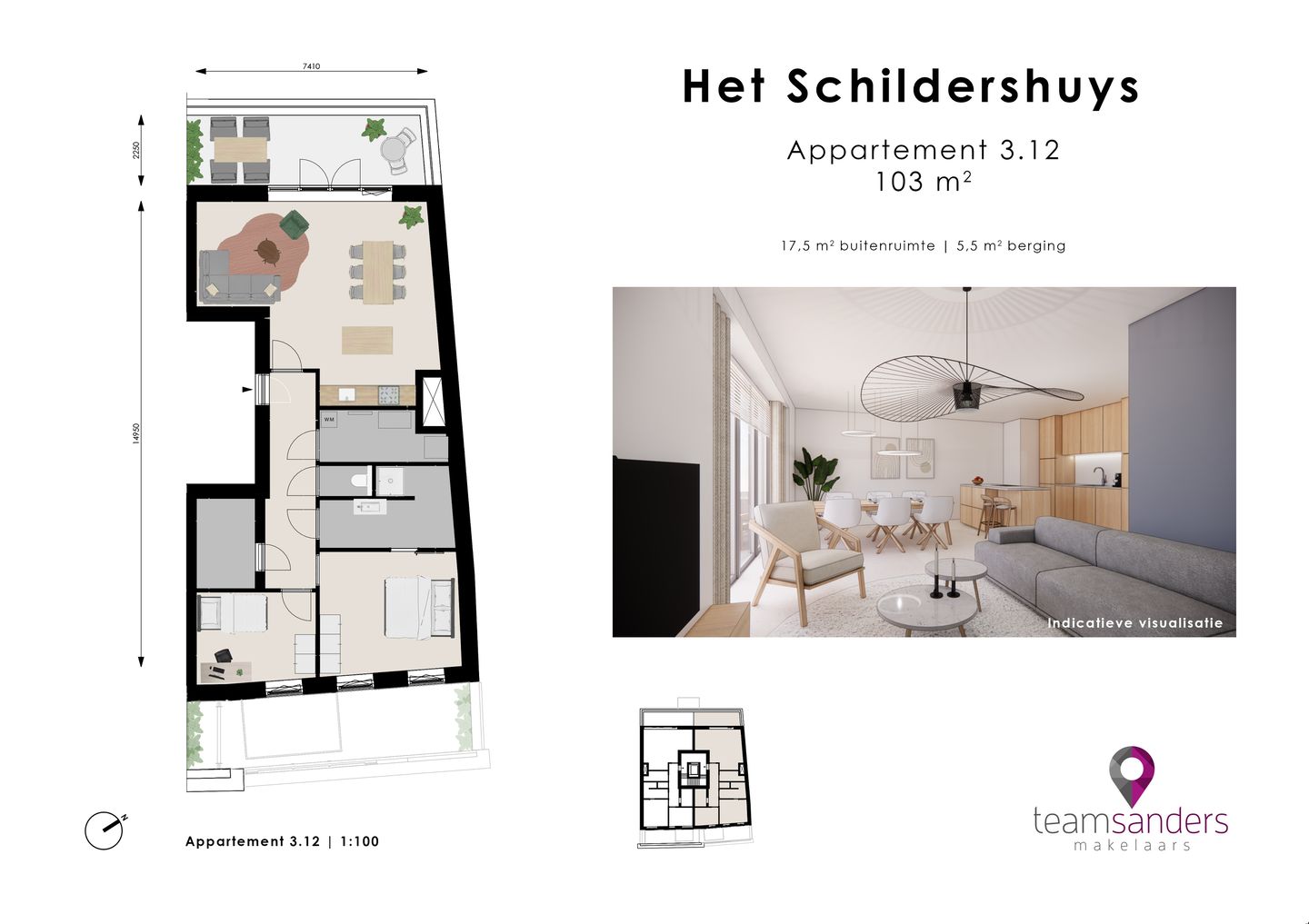 Foto 5 van Penthouse (Bouwnr. 3.12)