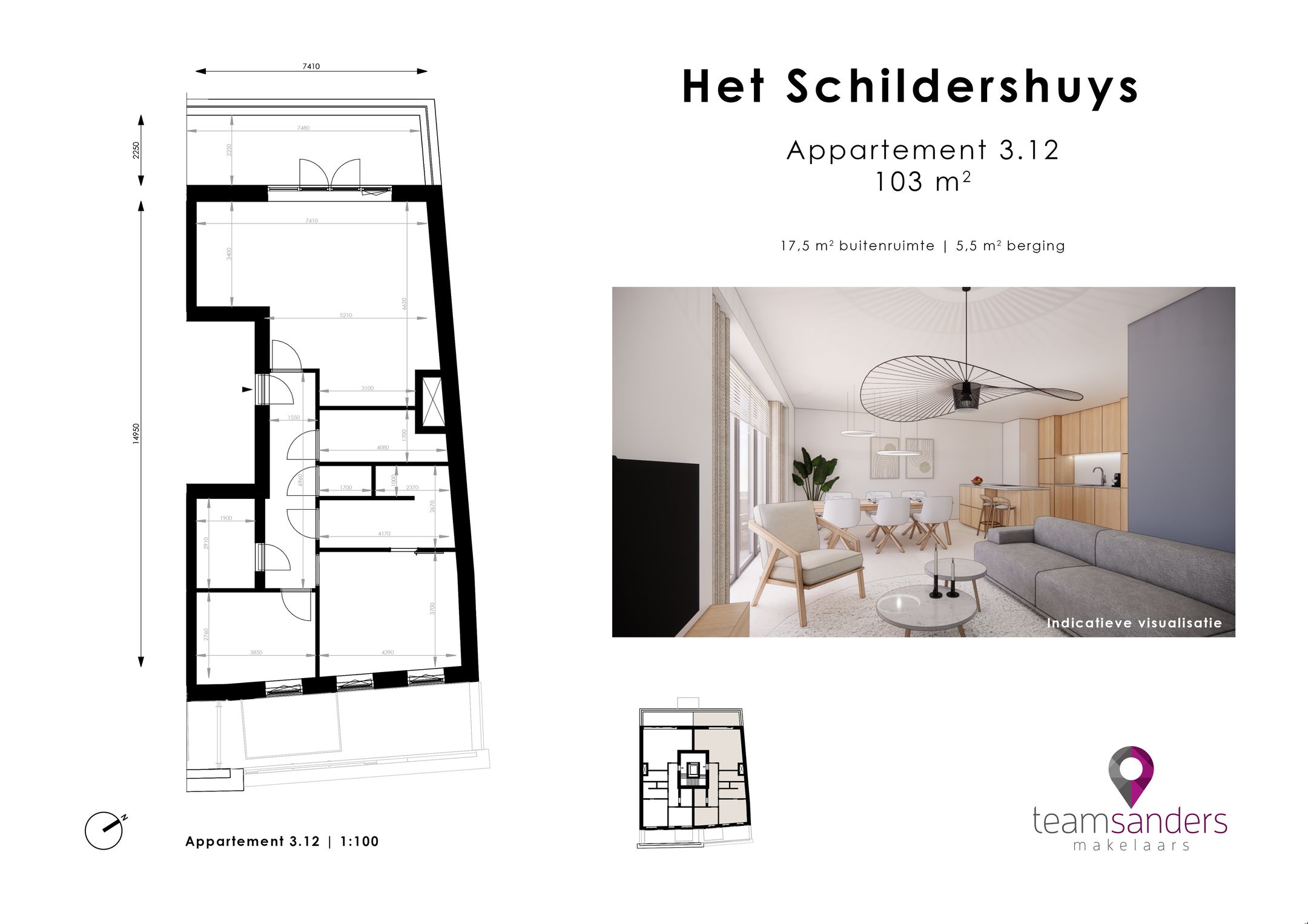 Foto 6 van Penthouse (Bouwnr. 3.12)