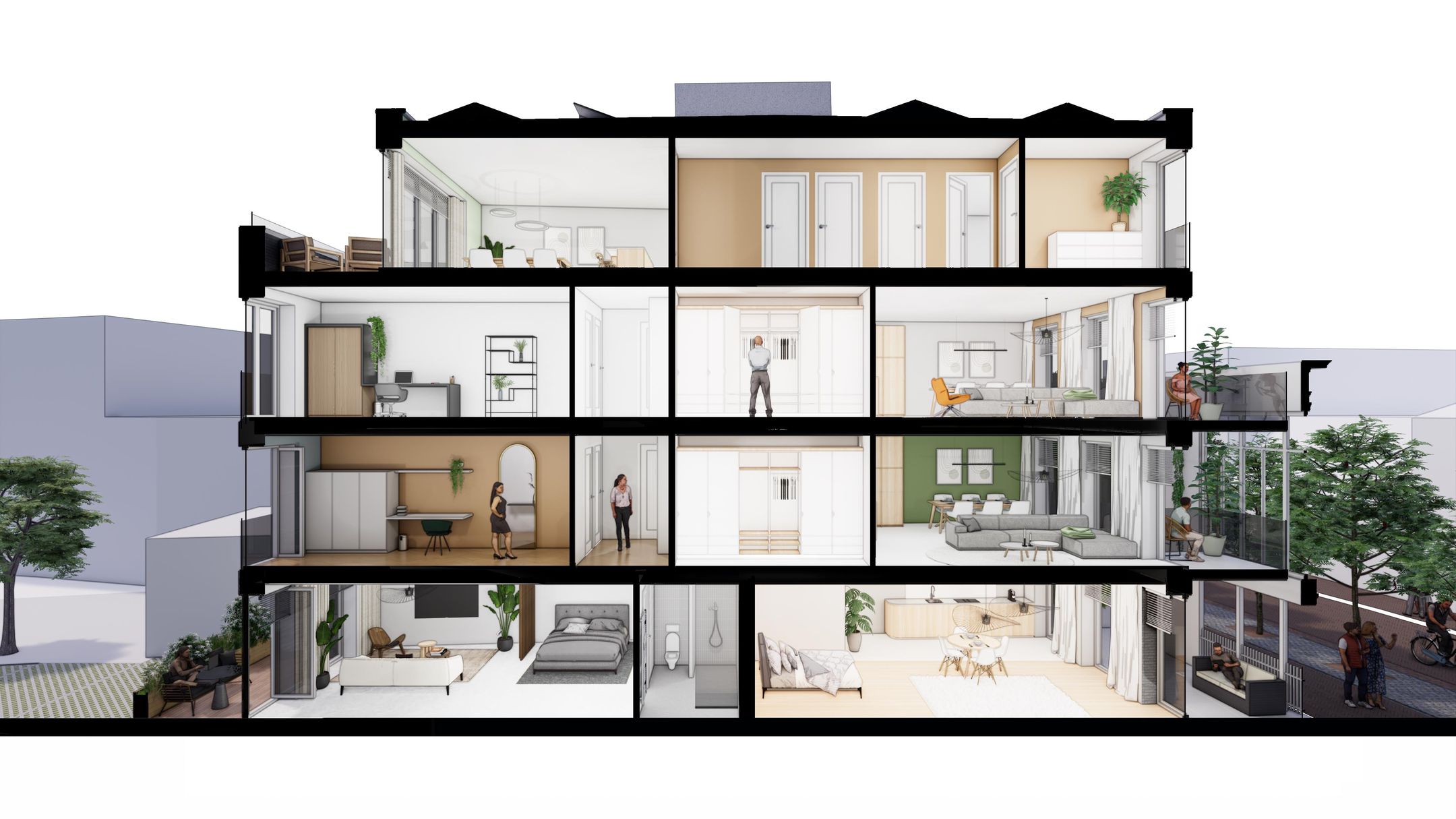 Foto 12 van Penthouse (Bouwnr. 3.12)