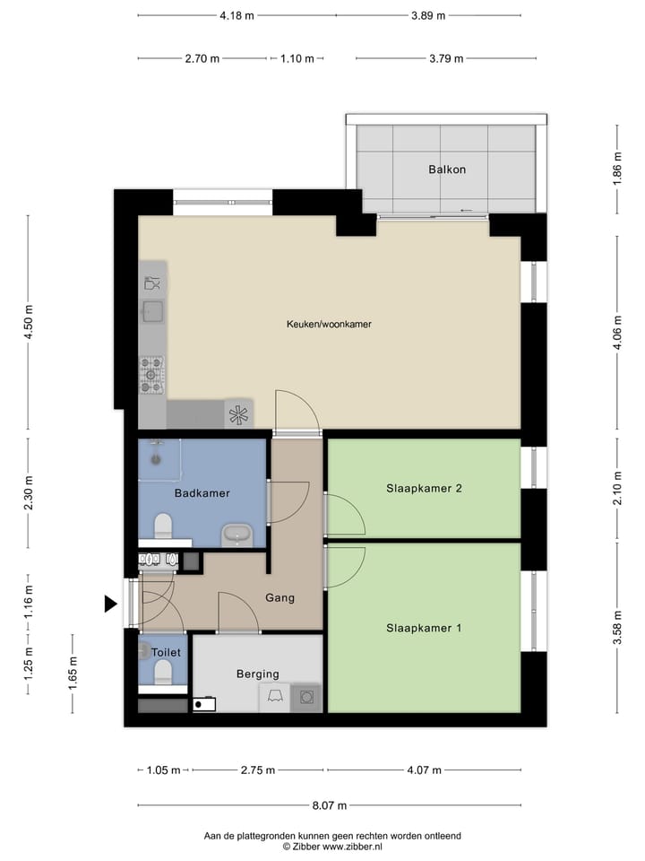 Foto 23 van Kerkstaete - 8 appartementen Kerkplein Malden -