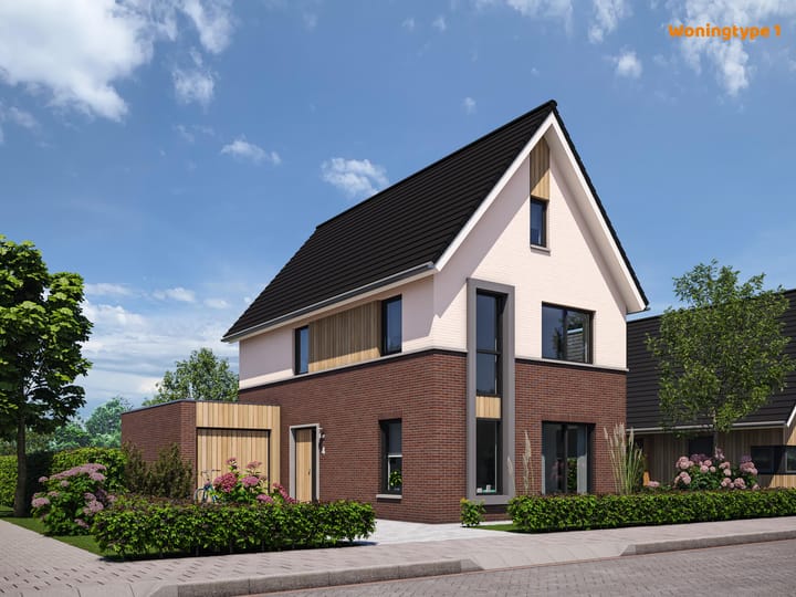 Foto van Vroomshoop Oost fase 3 - 6 vrijstaande woningen Vrijstaande woning