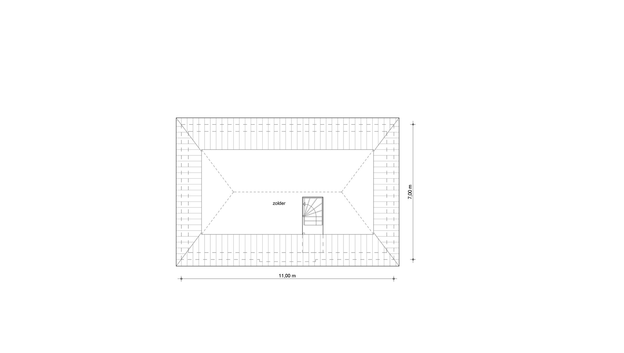 Foto 15 van Vroomshoop Oost fase 3 - 6 vrijstaande woni (Bouwnr. 8)
