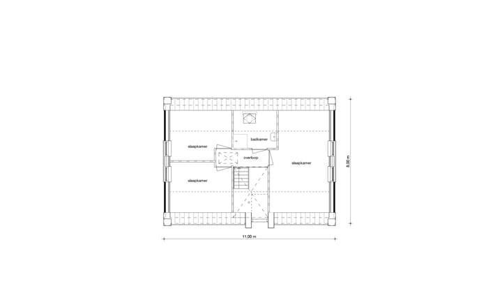 Foto 18 van Vroomshoop Oost fase 3 - 6 vrijstaande woni (Bouwnr. 8)