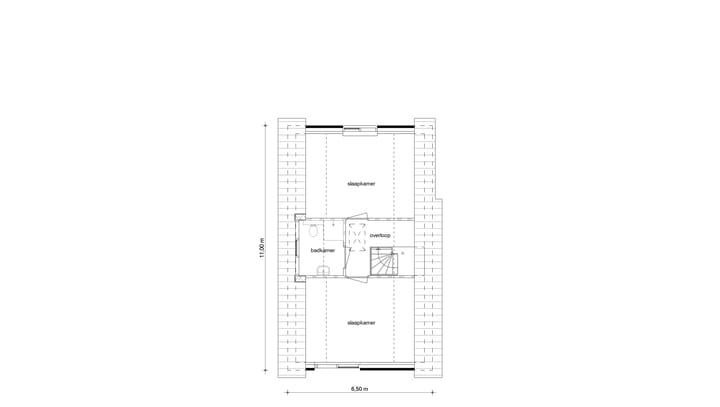Foto 21 van Vroomshoop Oost fase 3 - 6 vrijstaande woni (Bouwnr. 8)