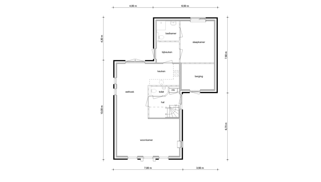 Foto 2 van Vroomshoop Oost fase 3 - 6 vrijstaande woni (Bouwnr. 11)