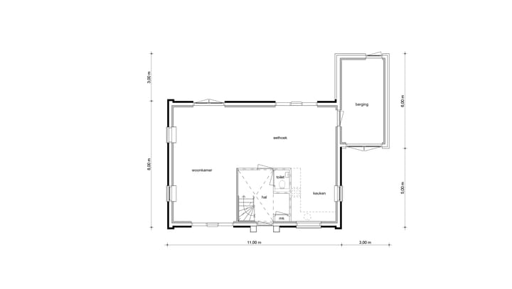 Foto 2 van Vroomshoop Oost fase 3 - 6 vrijstaande woni (Bouwnr. 12)