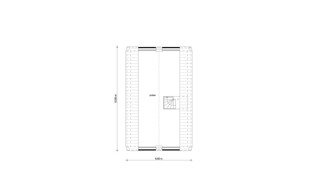 Foto 11 van Vroomshoop Oost fase 3 - 6 vrijstaande woni (Bouwnr. 12)