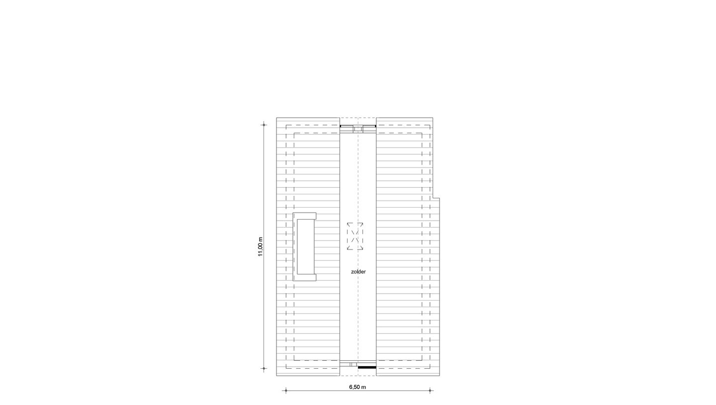 Foto 4 van Vroomshoop Oost fase 3 - 6 vrijstaande woni (Bouwnr. 13)