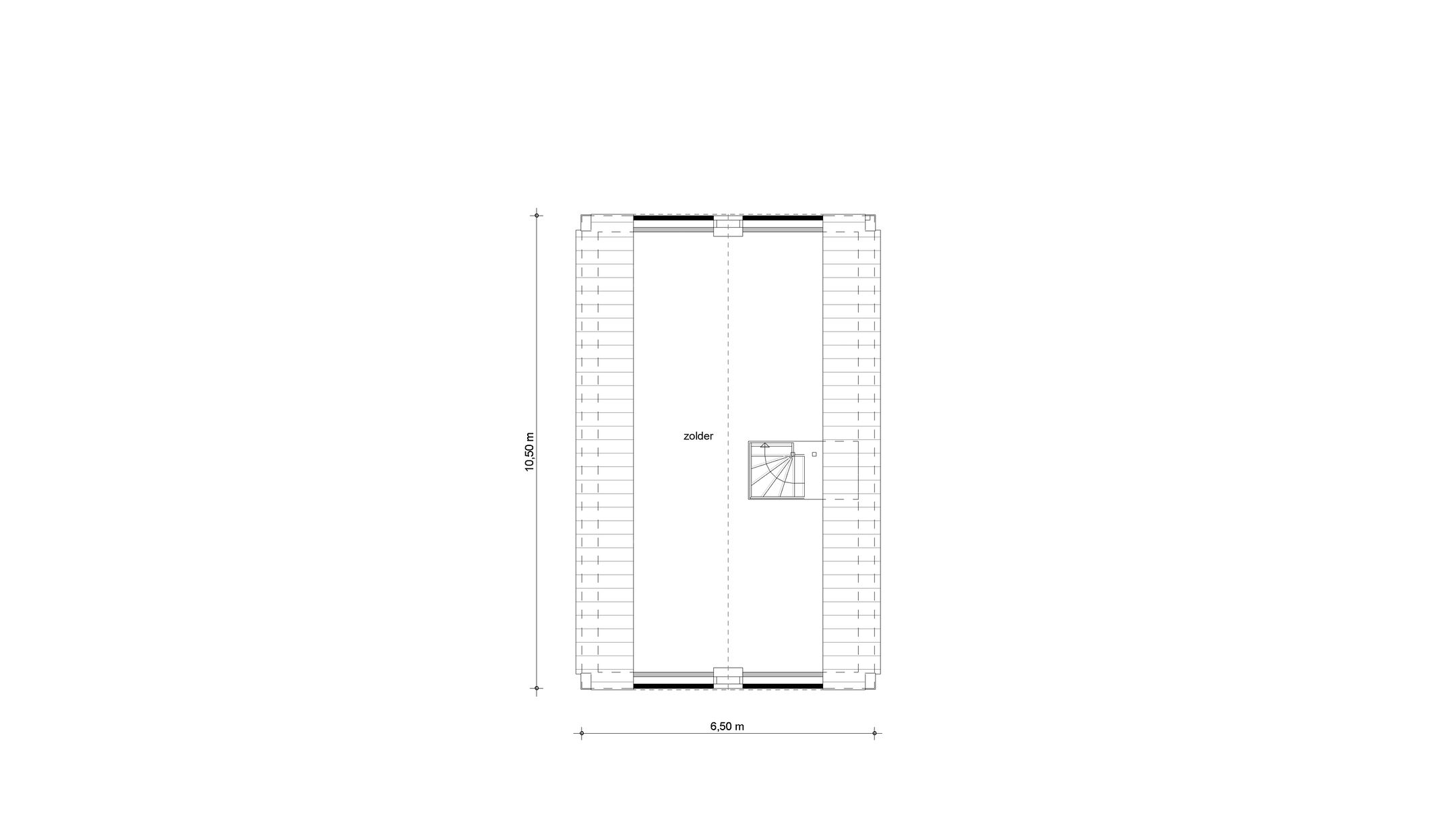 Foto 12 van Vroomshoop Oost fase 3 - 6 vrijstaande woni (Bouwnr. 13)
