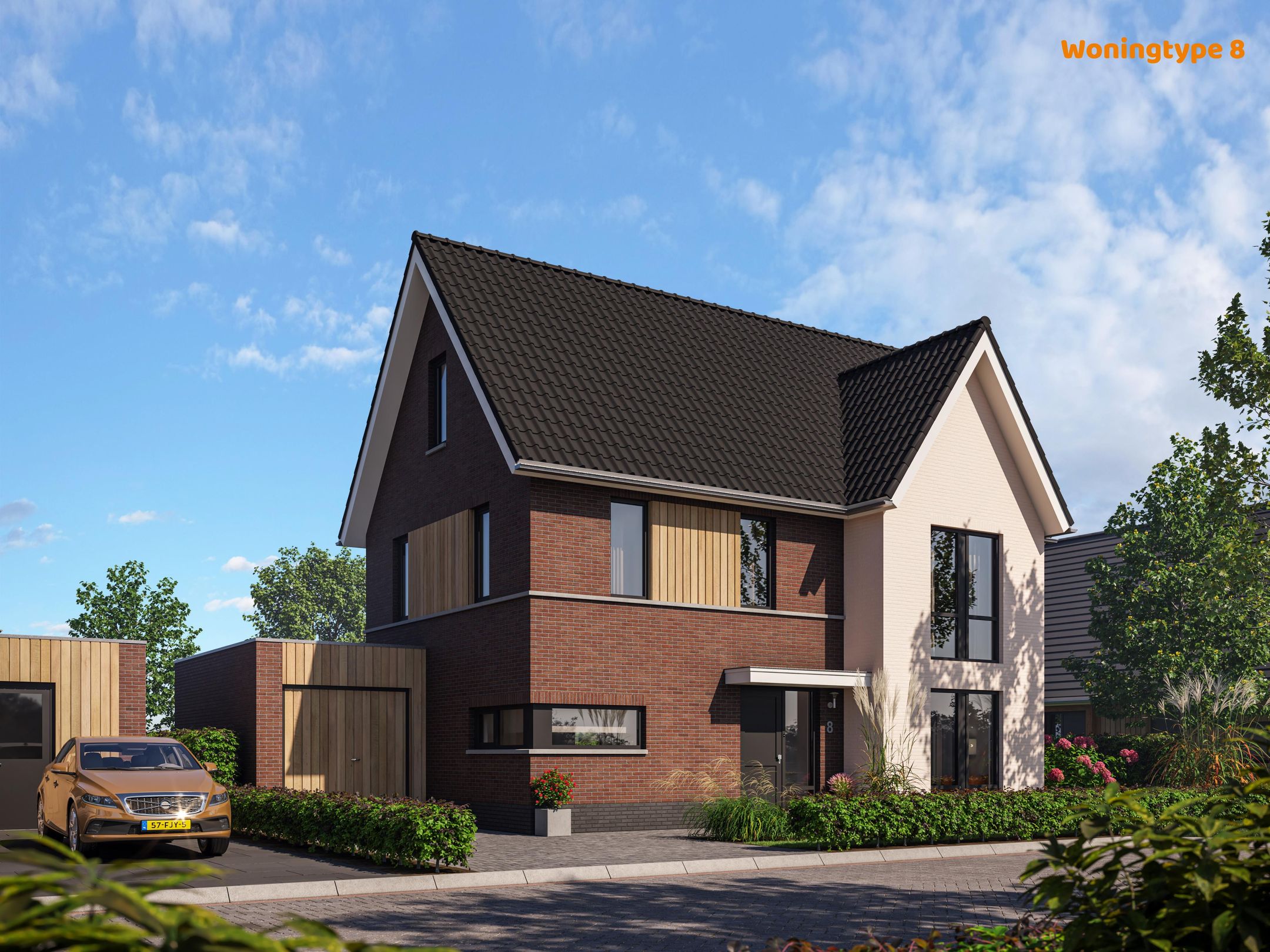 Foto 27 van Vroomshoop Oost fase 3 - 6 vrijstaande woni (Bouwnr. 12)