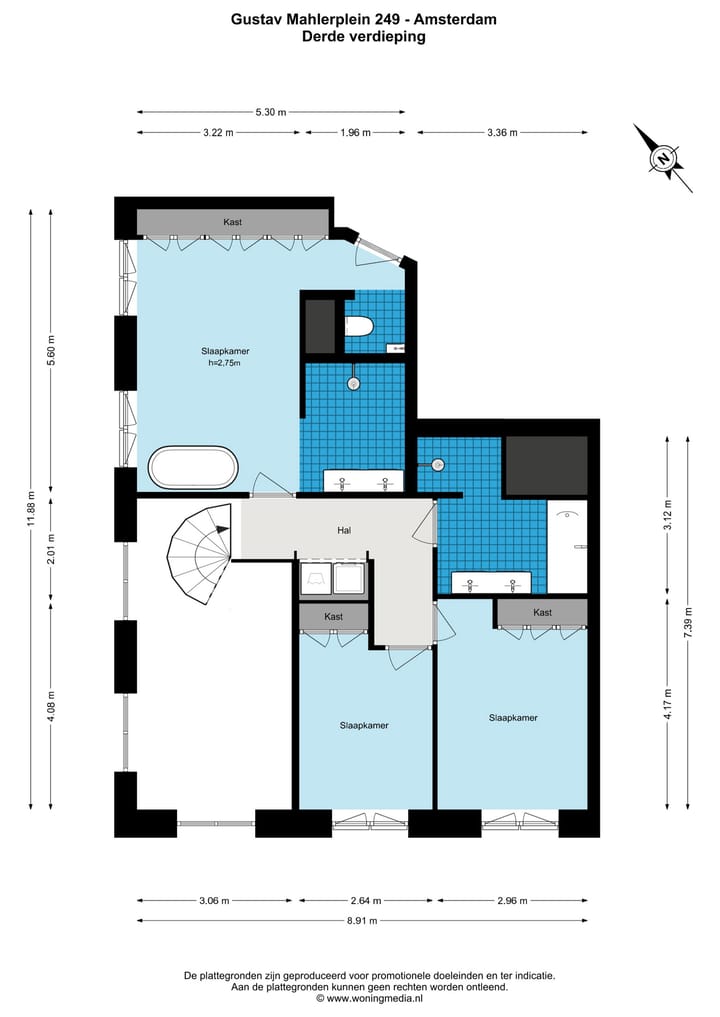 Foto 54 van Gustav Mahlerplein 249