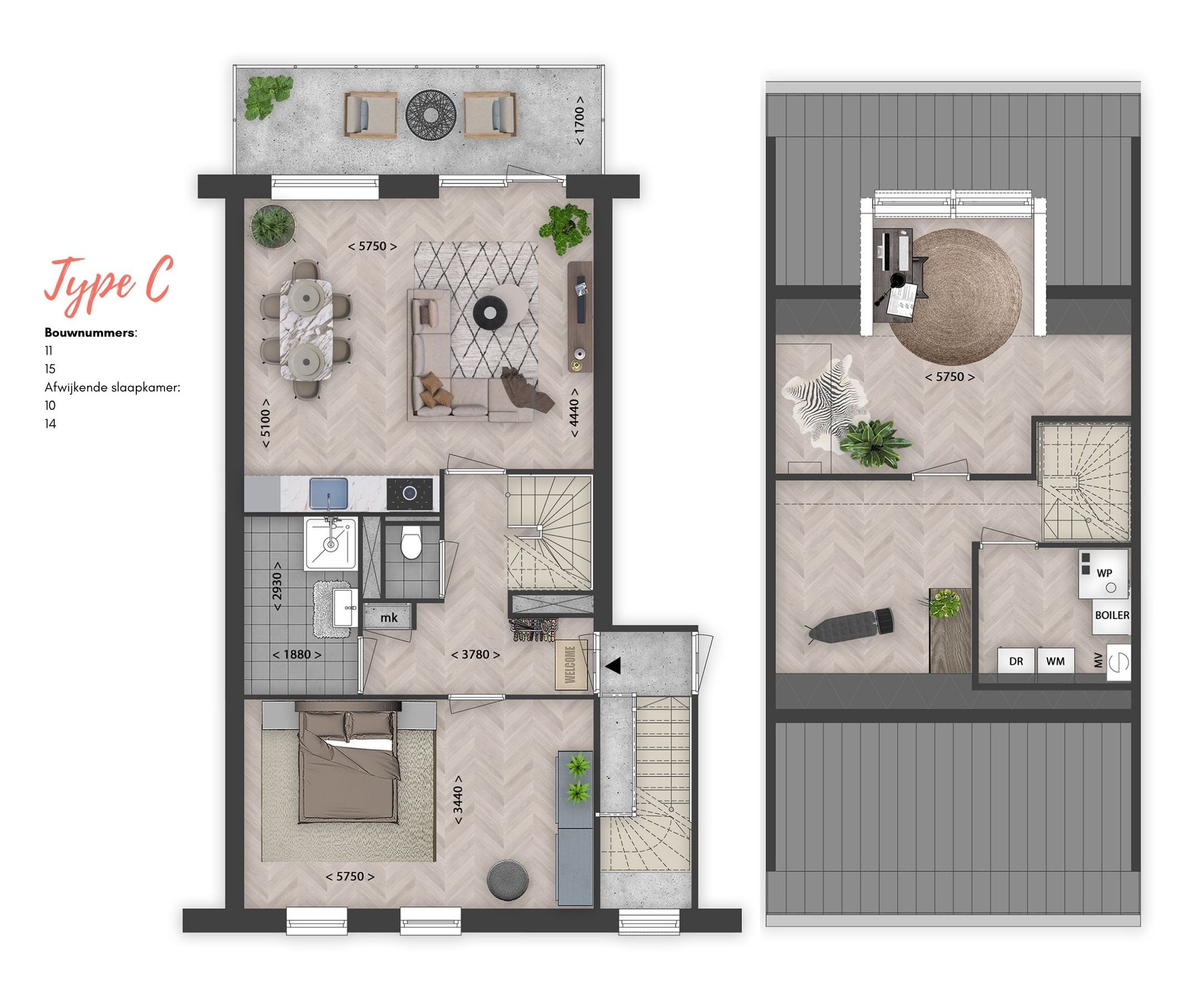 Type C (Bouwnr. 10) false