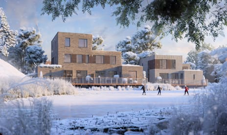 Foto van Rietwoning 2-onder-1-kapwoning