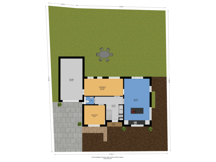 Begane grond Met Kavel