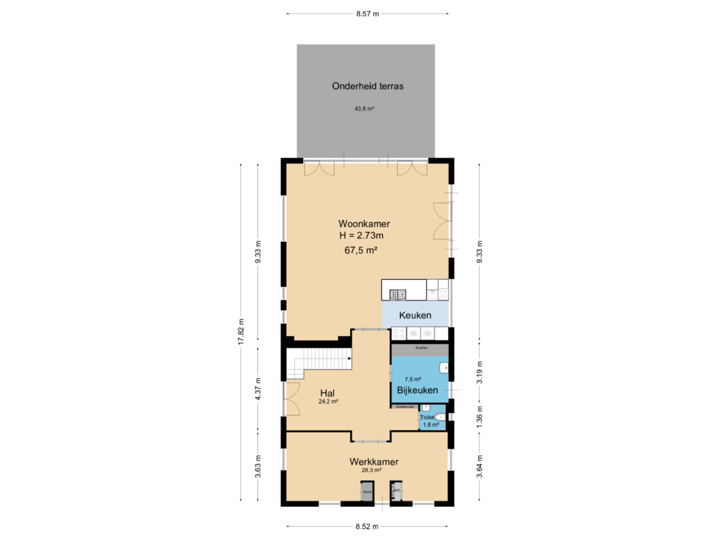 Tiendweg 28 Begane grond