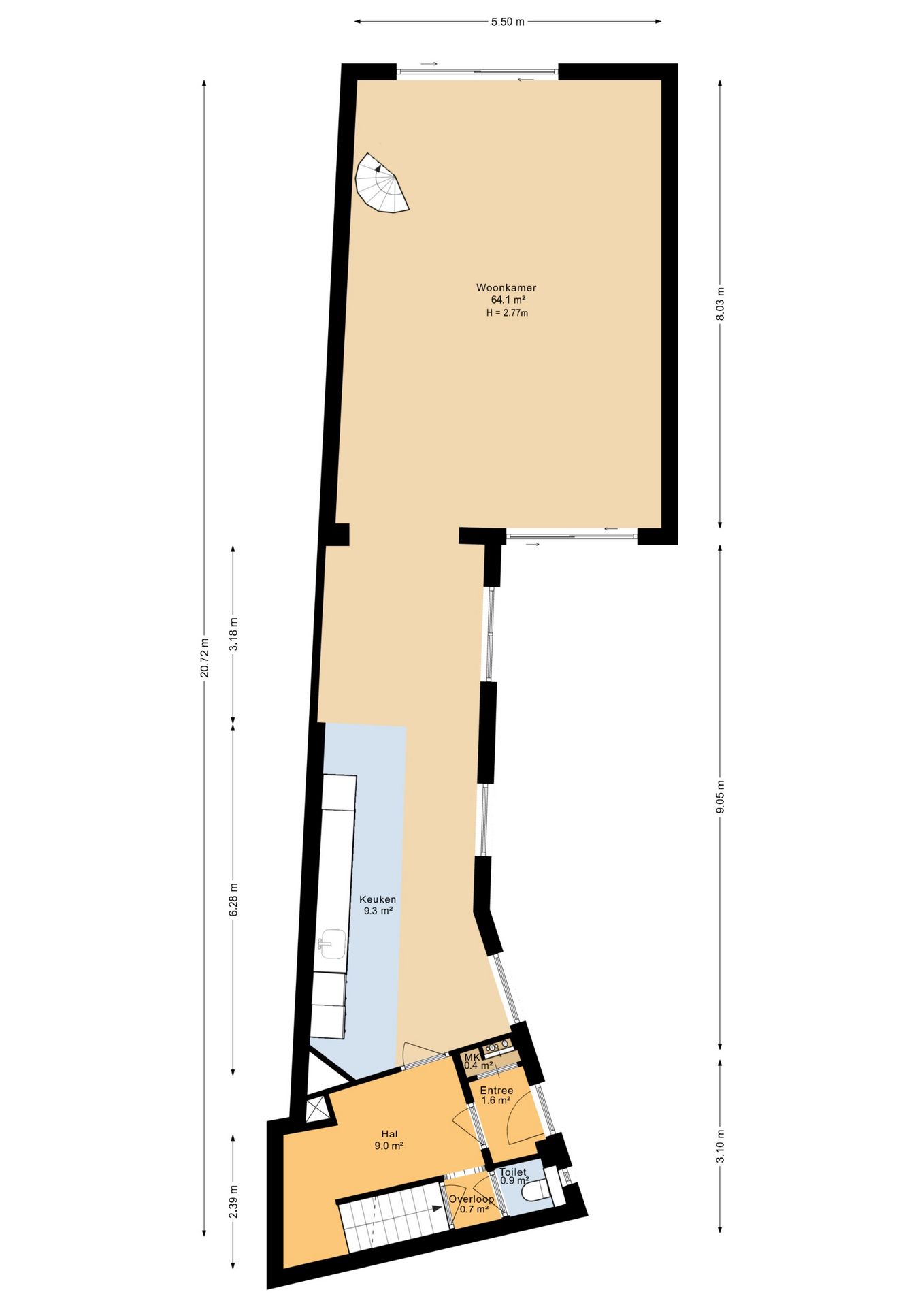 Foto 40 van Langstraat 5-E