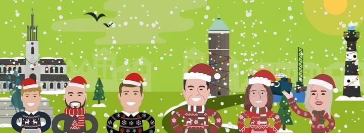 A promotional picture for the office