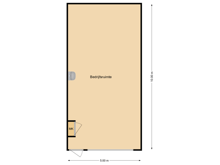 Lingewei 61, Tiel - Begane grond