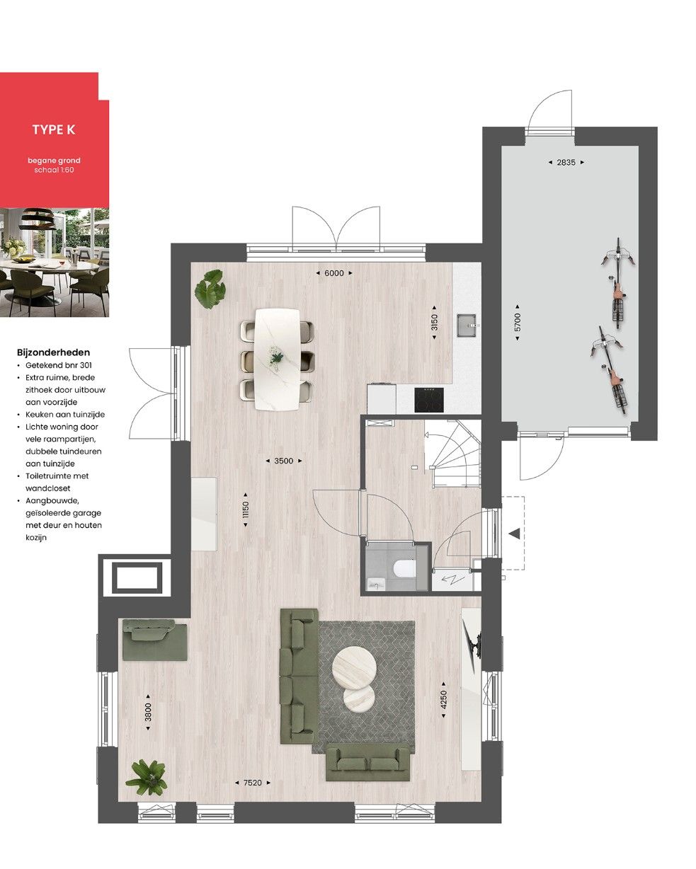 Foto 2 van Bouwnummer 301 (Bouwnr. 301)