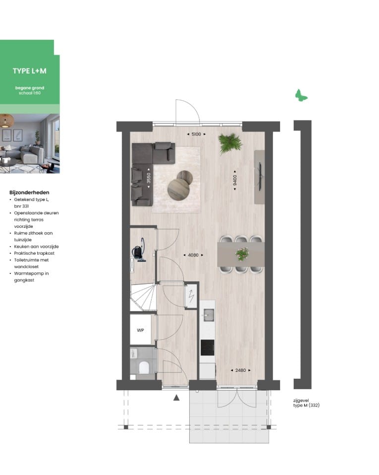 Foto 6 van Bouwnummer 335 (Bouwnr. 335)