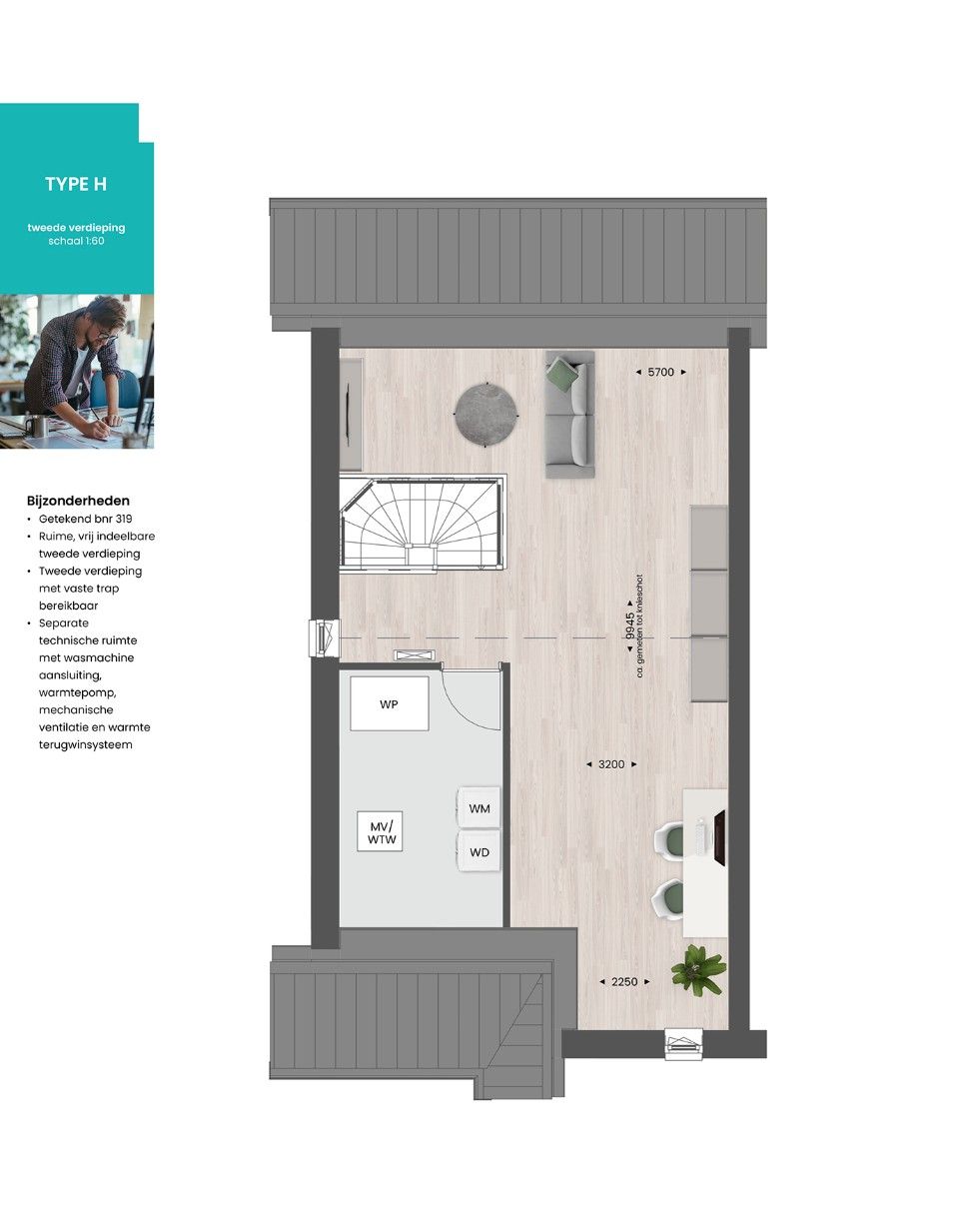 Foto 6 van Bouwnummer 319 (Bouwnr. 319)