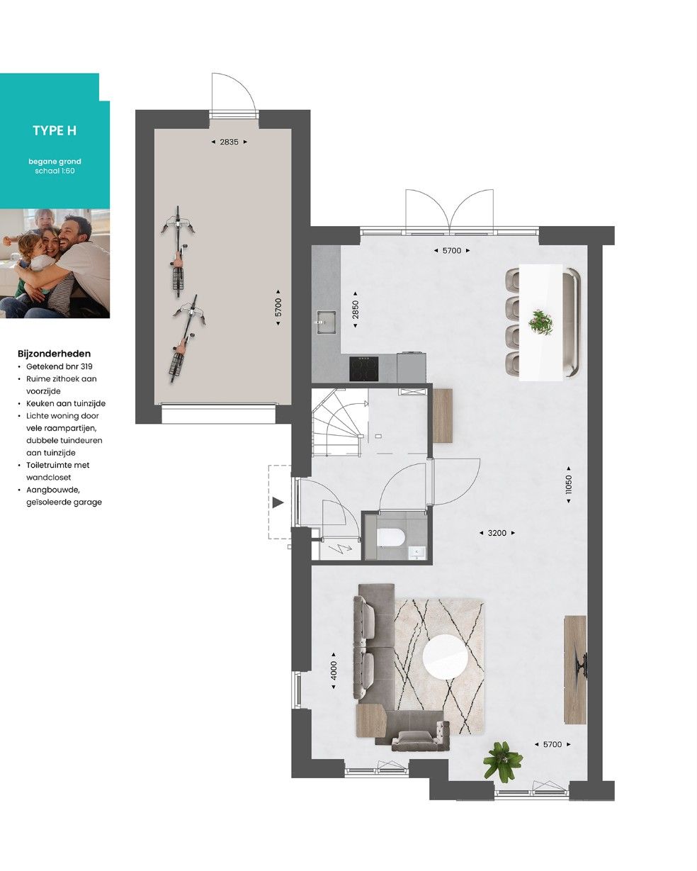 Foto 2 van Bouwnummer 319 (Bouwnr. 319)