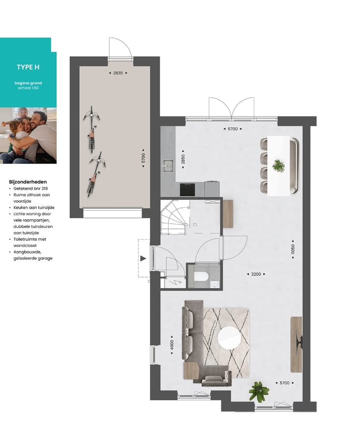 Foto 2 van Bouwnummer 319 (Bouwnr. 319)