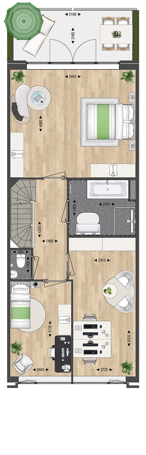 Foto 13 van Landgoedhuis (Bouwnr. 8)