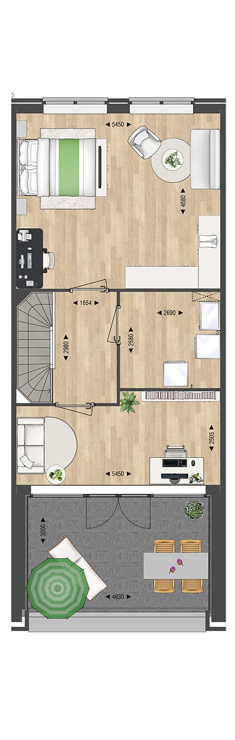 Foto 12 van Landgoedhuis (Bouwnr. 9)