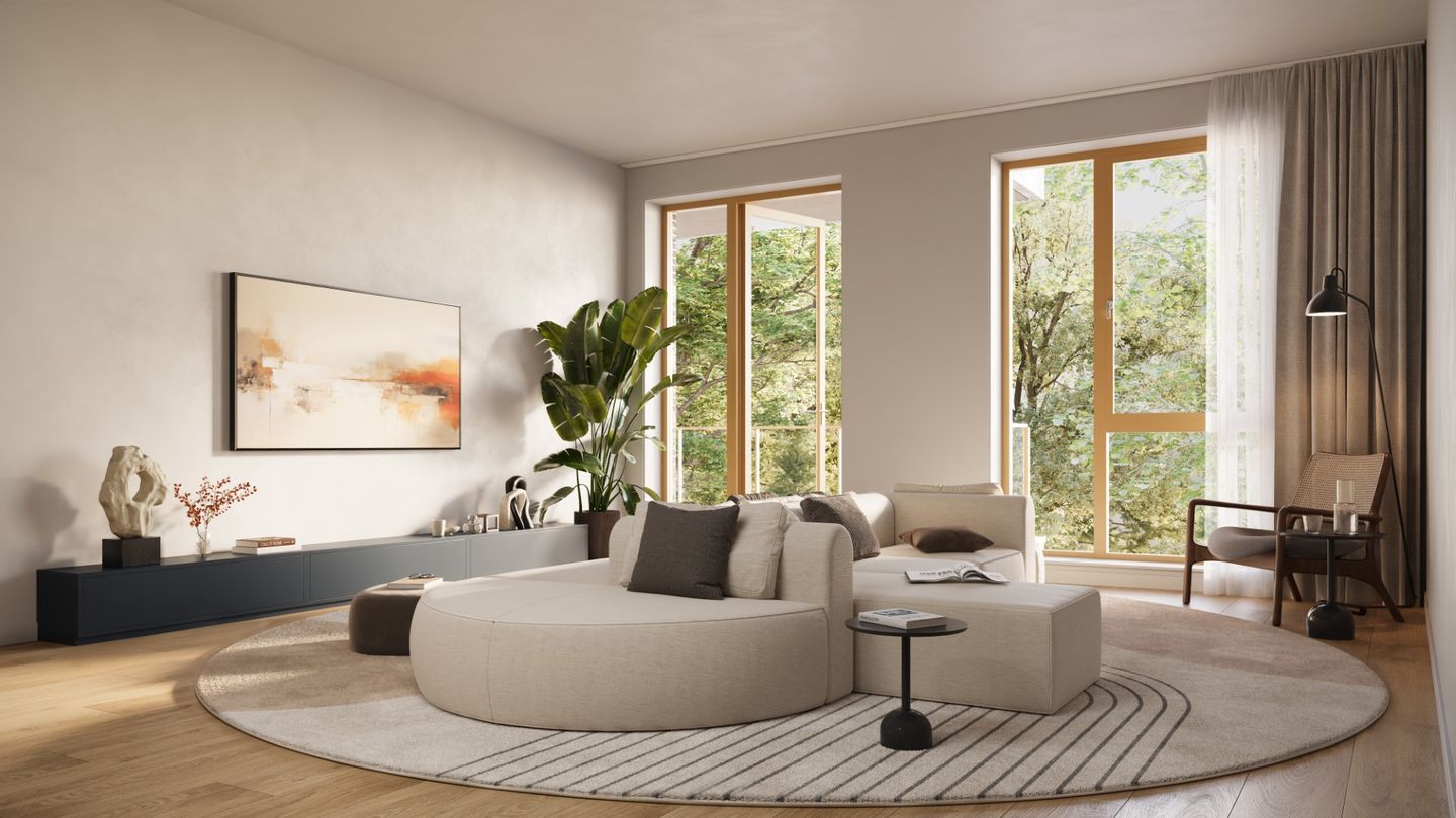 Foto 4 van Bosappartement Type D (Bouwnr. 25)