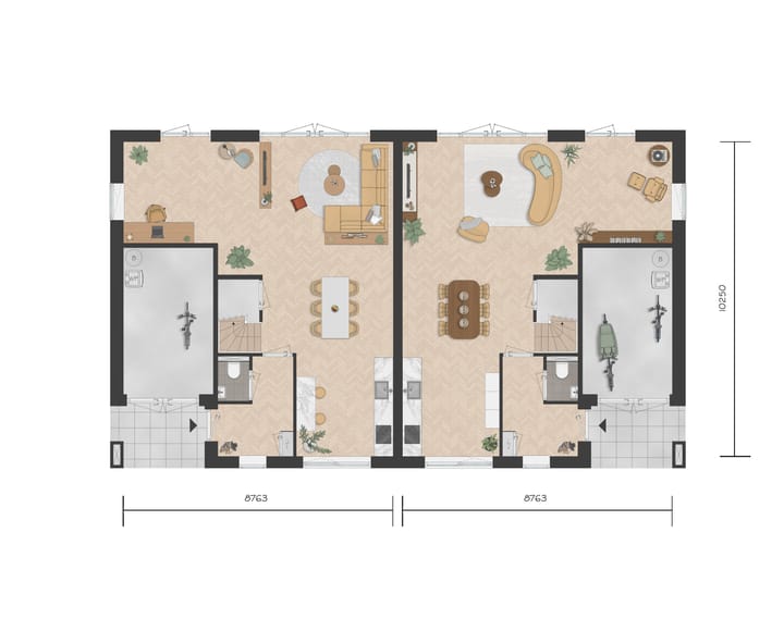 Foto 3 van Tweekapper F (Bouwnr. 27)