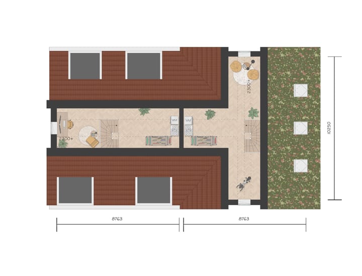 Foto 5 van Tweekapper F (Bouwnr. 27)