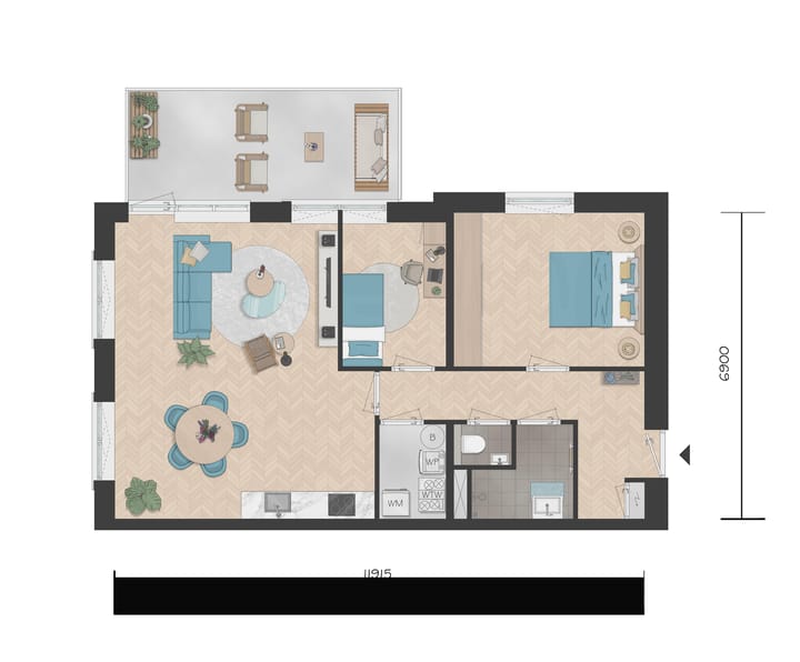 Foto 3 van De Residentie (Bouwnr. 33)