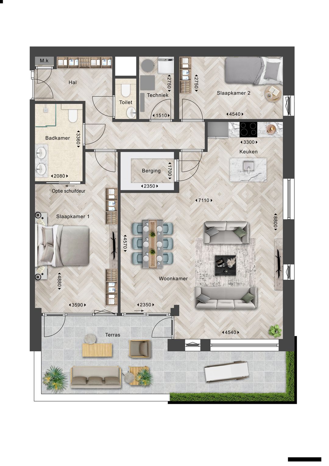 Photo 1 of Appartement (Bouwnr. W3)