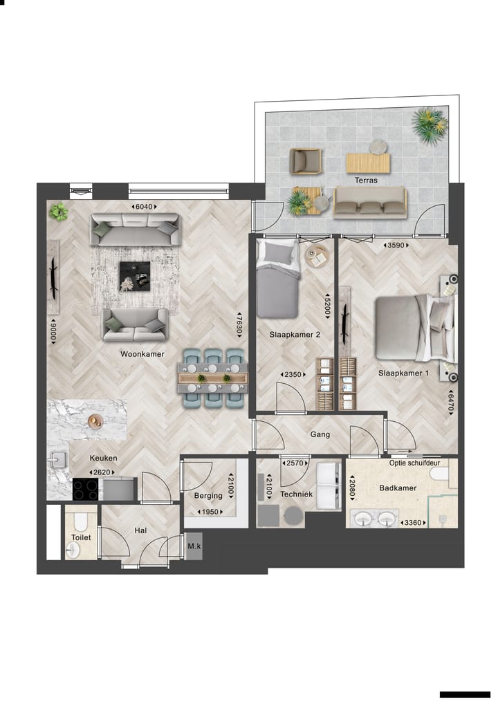 Photo 1 of Appartement (Bouwnr. W5)