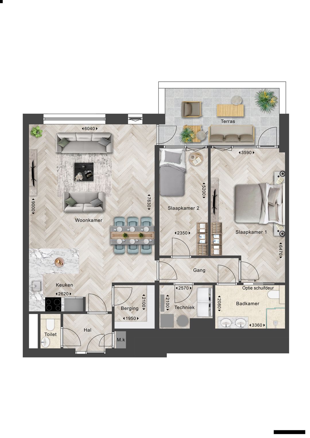 Photo 1 of Appartement (Bouwnr. W11)