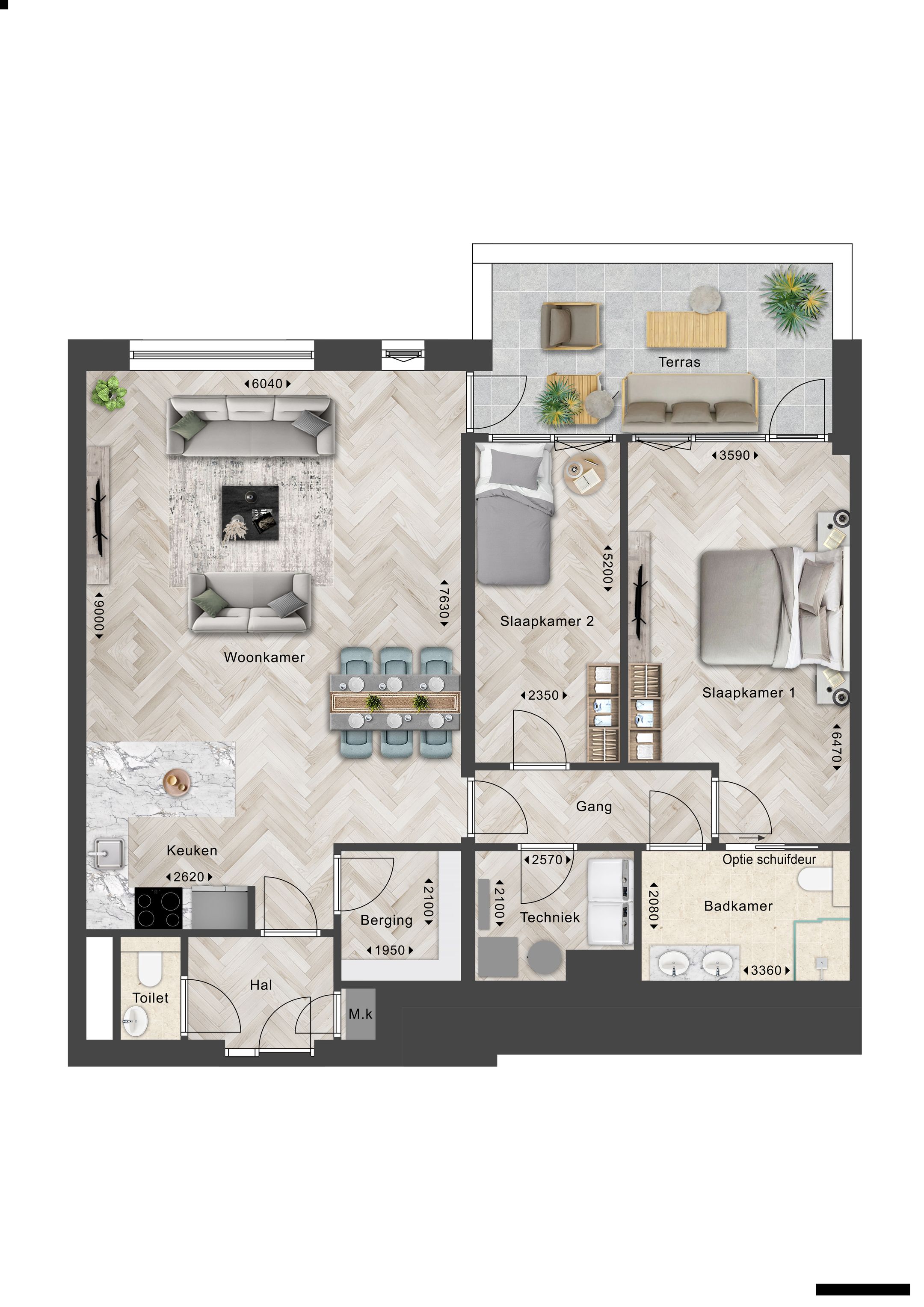 Appartement (Bouwnr. W11) false