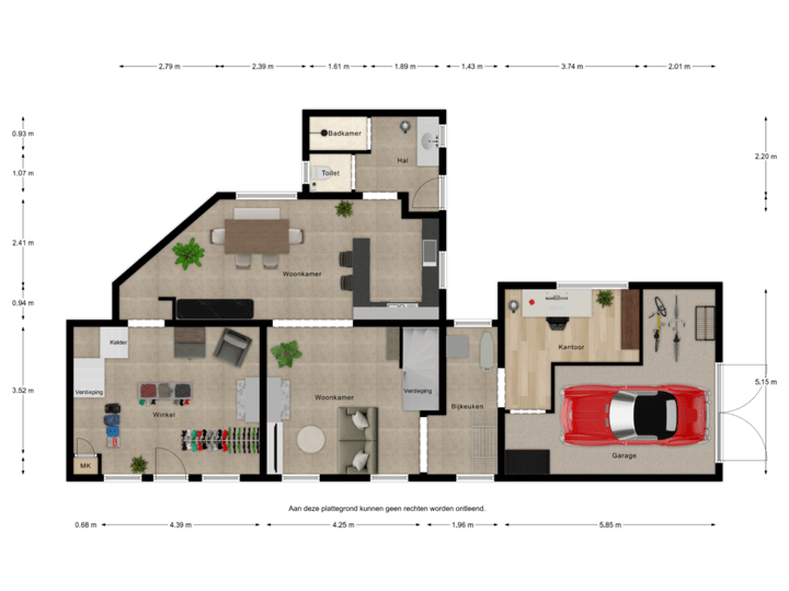Begane grond Sint anna 124