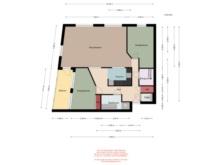Oldegaarde 230-C - 4e verdieping
