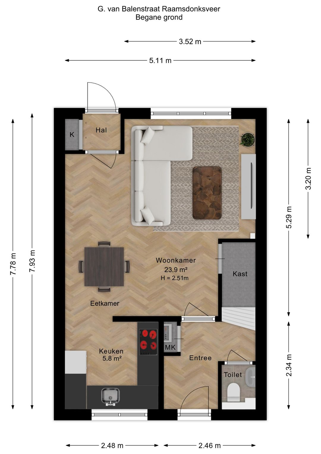 Foto 38 van G. van Balenstraat 11