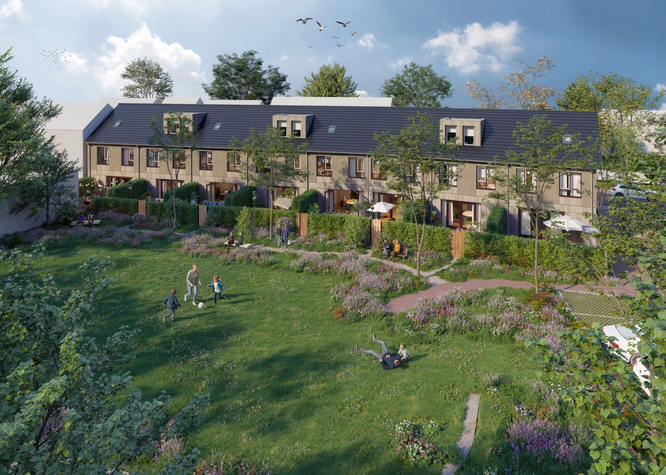 Foto van TEX Buitengewoon - 8 eengezinswoningen