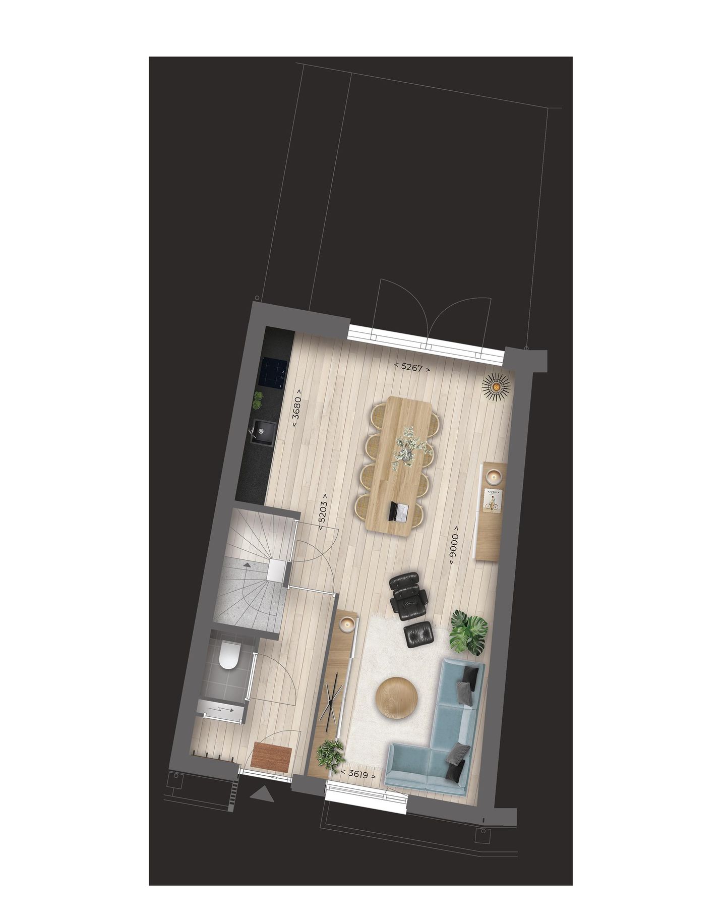 Foto 5 van TEX Buitengewoon - 8 eengezinswoningen - Tu (Bouwnr. 4)