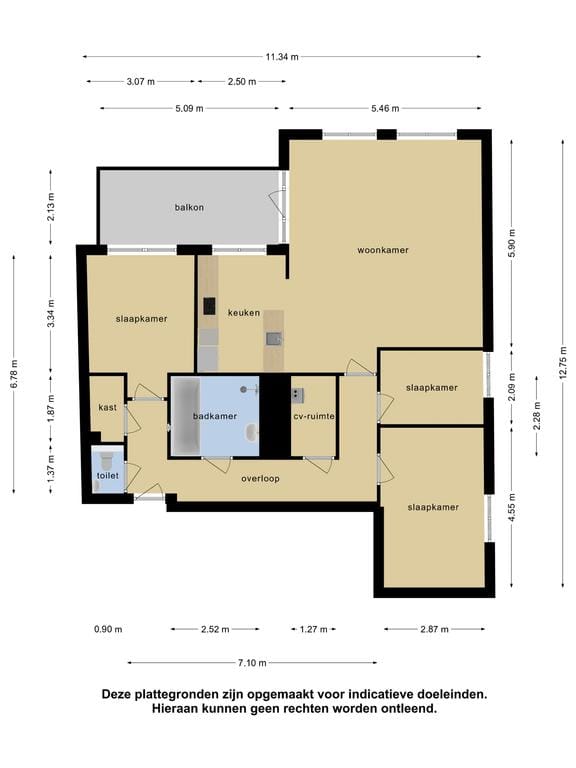 Foto 2 van Johan David Zocherstraat 92