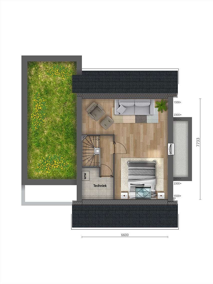 Photo 8 of Vrijstaande bungalow (Bouwnr. 115)