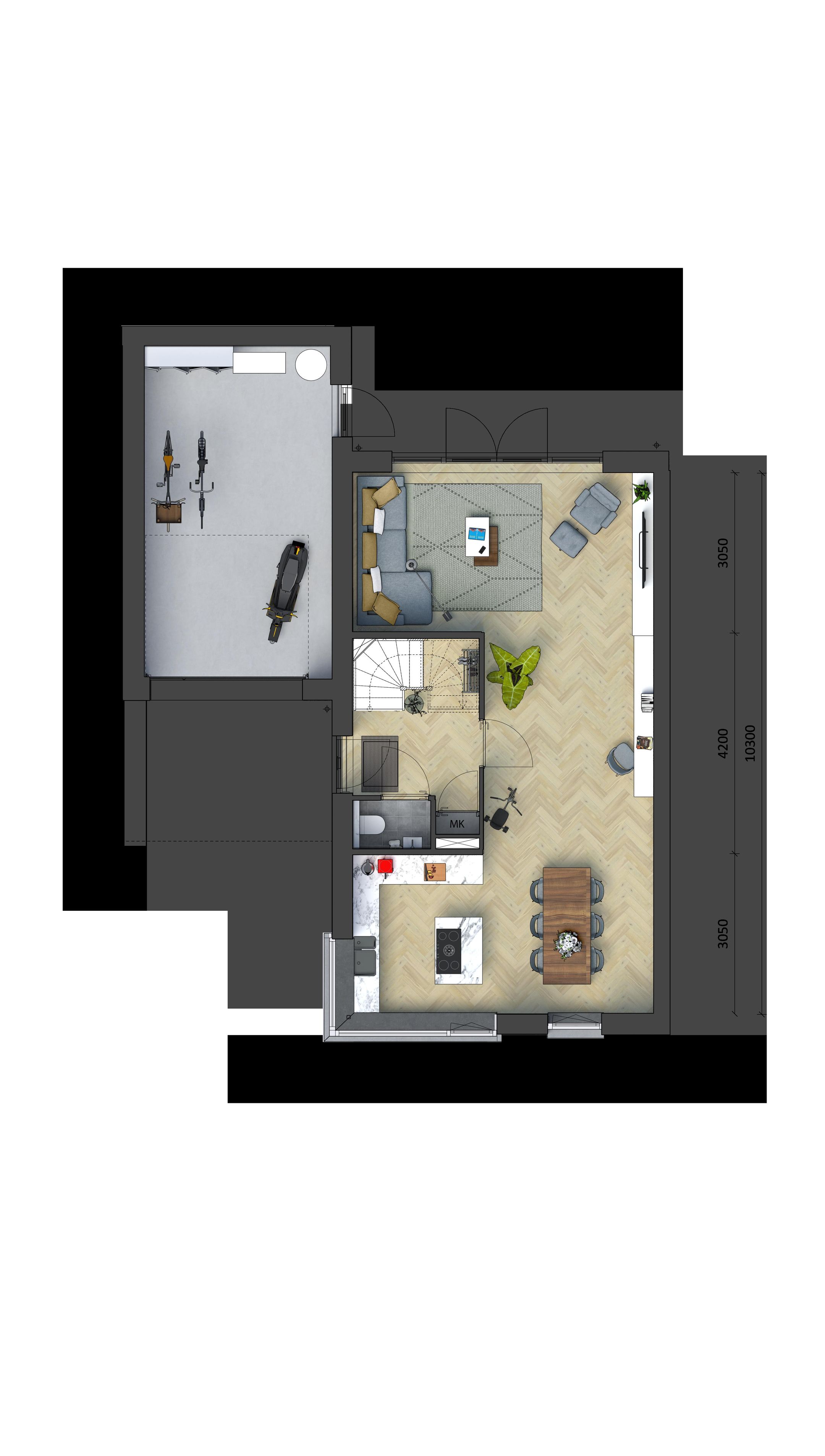 Foto 6 van Twee-onder-een-kapwoning Special (Bouwnr. 113)