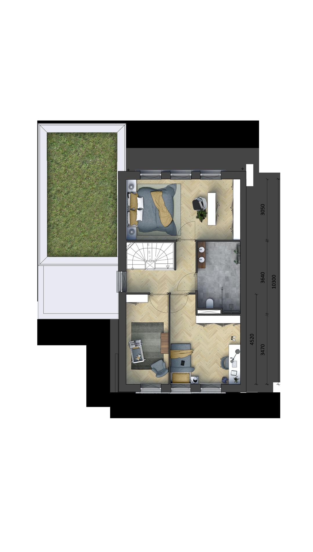 Foto 7 van Twee-onder-een-kapwoning Special (Bouwnr. 113)