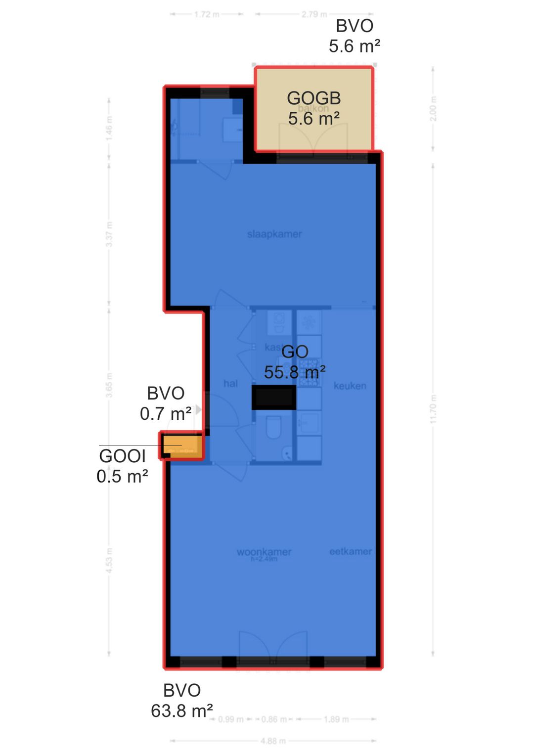 Photo 46 of Vrolikstraat 297-F